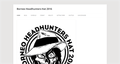 Desktop Screenshot of borneoheadhuntershat.com